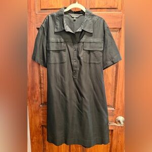 Banana Republic Black Midi Dress